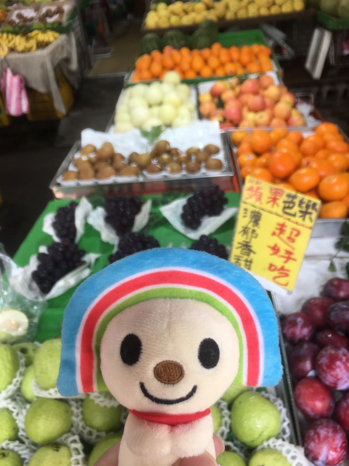 台湾のセブンイレブンのキャラクター、OPENちゃん