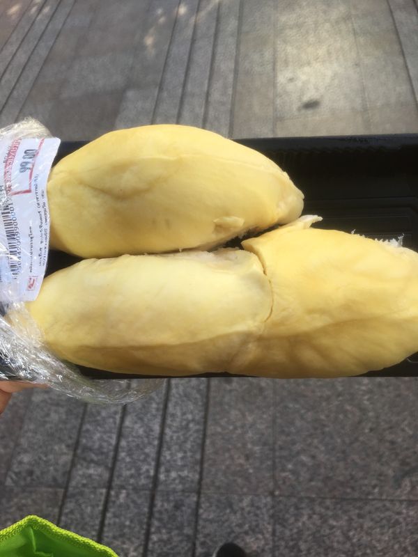 タイ・バンコク「タイ旅行」の写真：スーパーのドリアンが意外と美味しい！