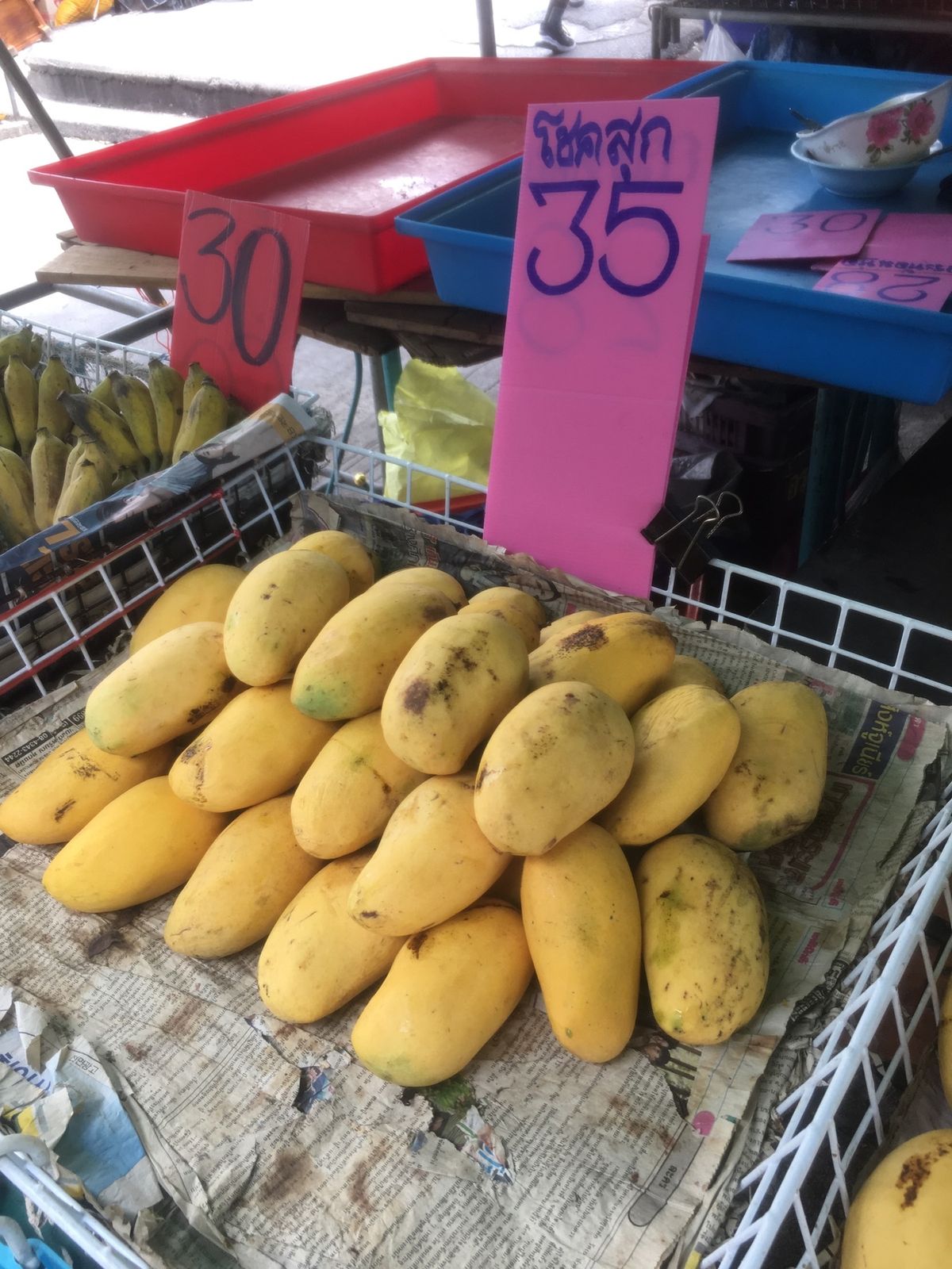 センセープ運河で向かった先にあるフルーツ市場は１kg３５バーツの世界