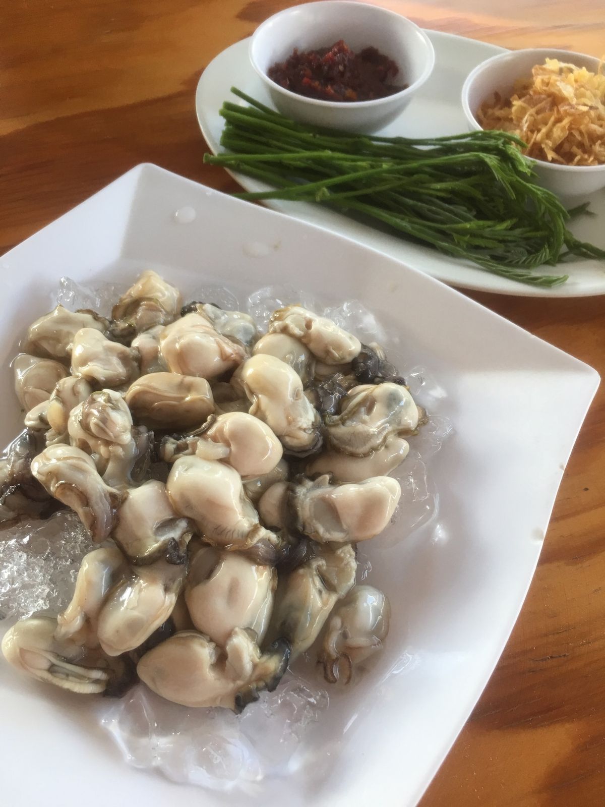 お気に入りのシーフード店