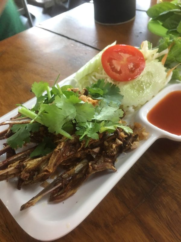 タイ・バンコク「タイ旅行」の写真：あひるのくちばしとあひる肉