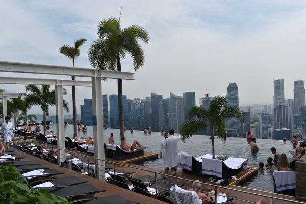 シンガポール「シンガポール 」の写真：マリーナベイサンズ