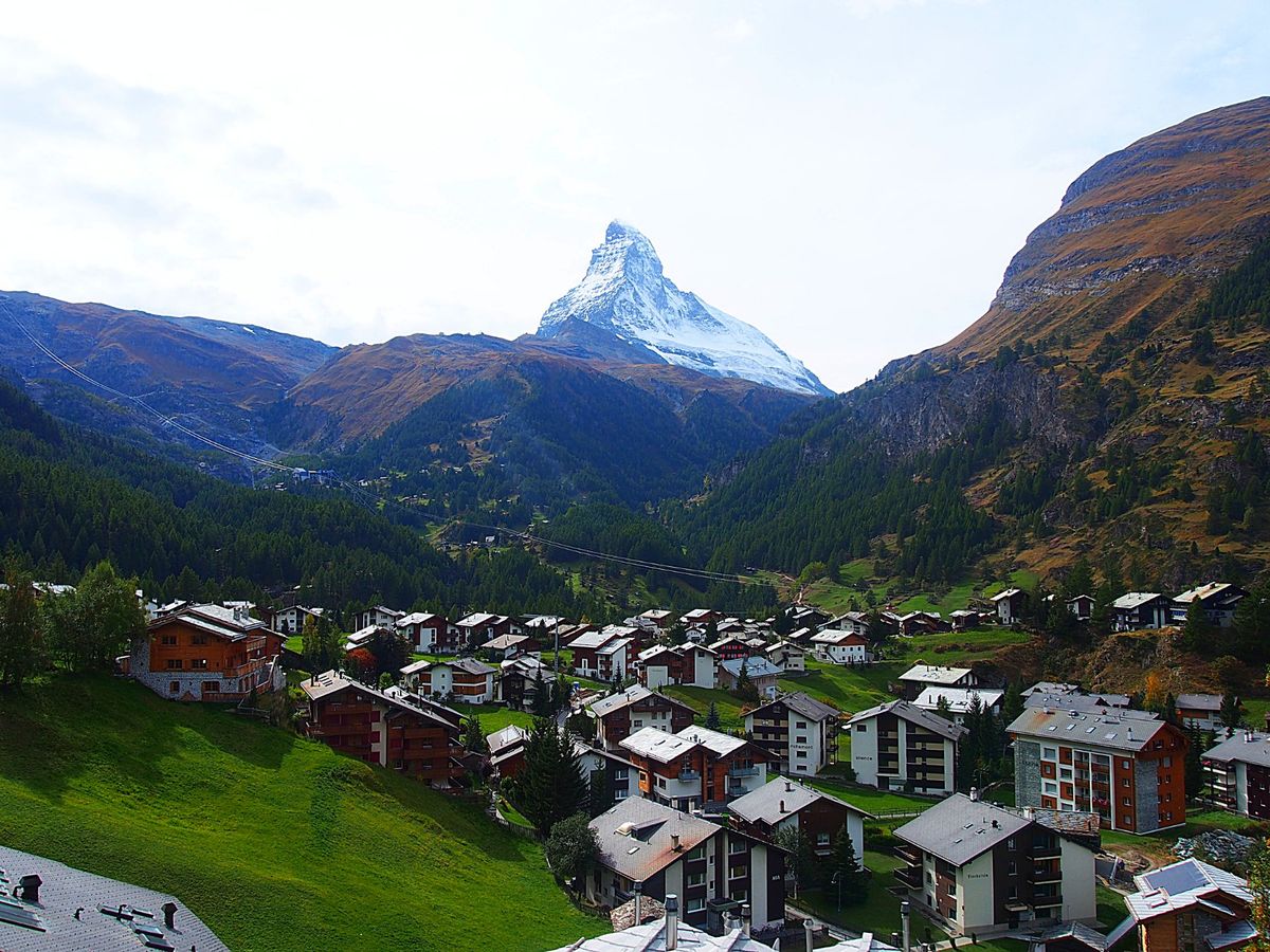 ツェルマット
この街はマッターホルンの街
有名なスキーリゾートでもあります...