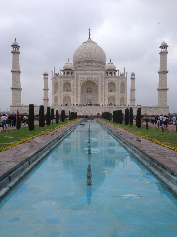 インド・アグラ「インドへの旅」の写真：タージマハル、アグラ城、インド門、レッド...