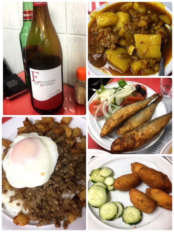 マカオ・マカオ「初めてのマカオ旅」の写真：ポルトガル料理
安くて美味しくて毎日ここ...