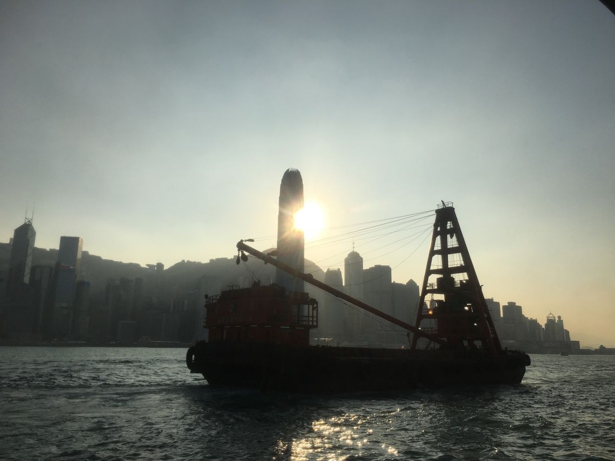 香港島に滞在しました