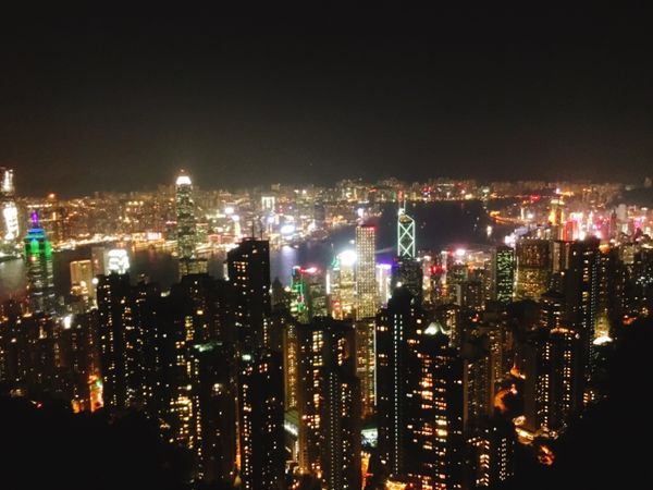 香港・香港「3度目の香港」の写真：3度目にして初めてビクトリアピーク登頂
...