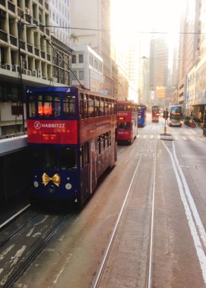 香港島に滞在しました