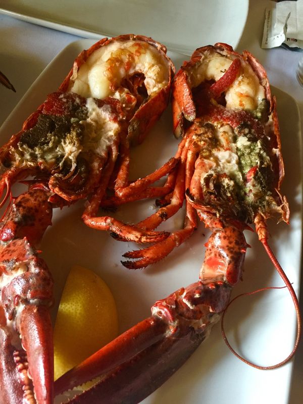 スペイン・スペインバルセロナ「スペイン旅行」の写真：ご飯その4
海鮮のお店。
やっぱりおしゃ...