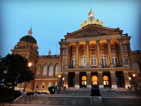 アメリカ(米国)・デモイン「アメリカ田舎町」の写真