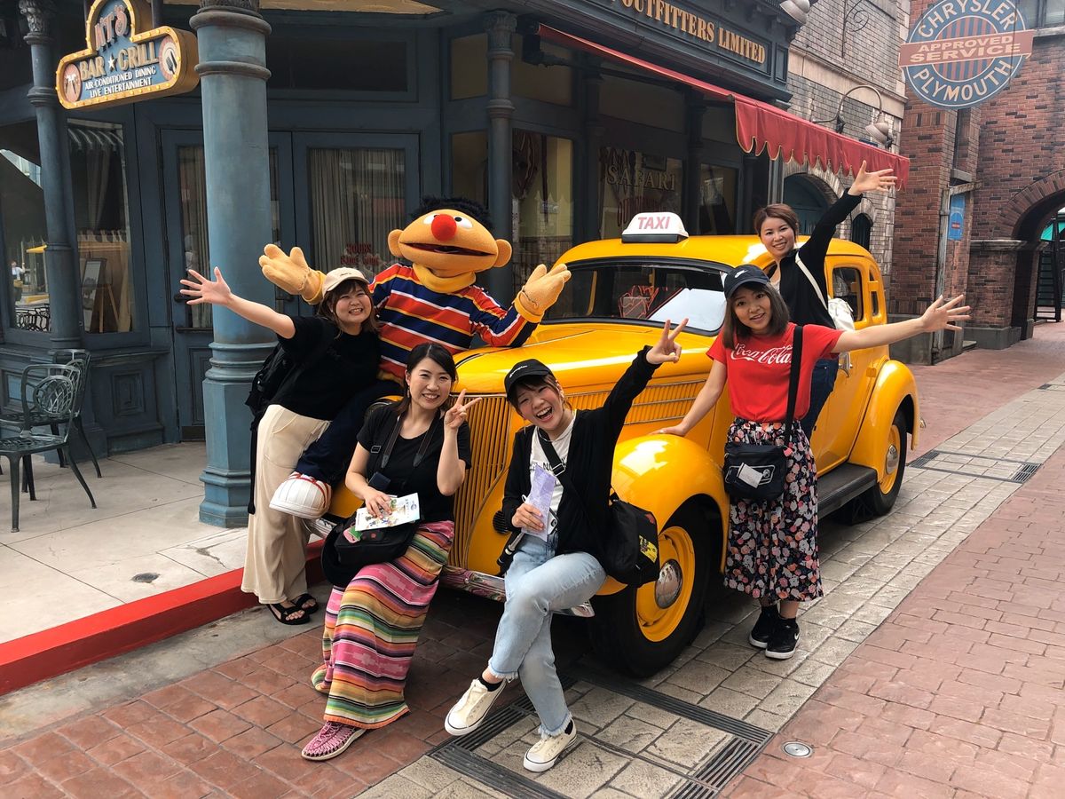 テーマパークはフォトスポット多くて❤️