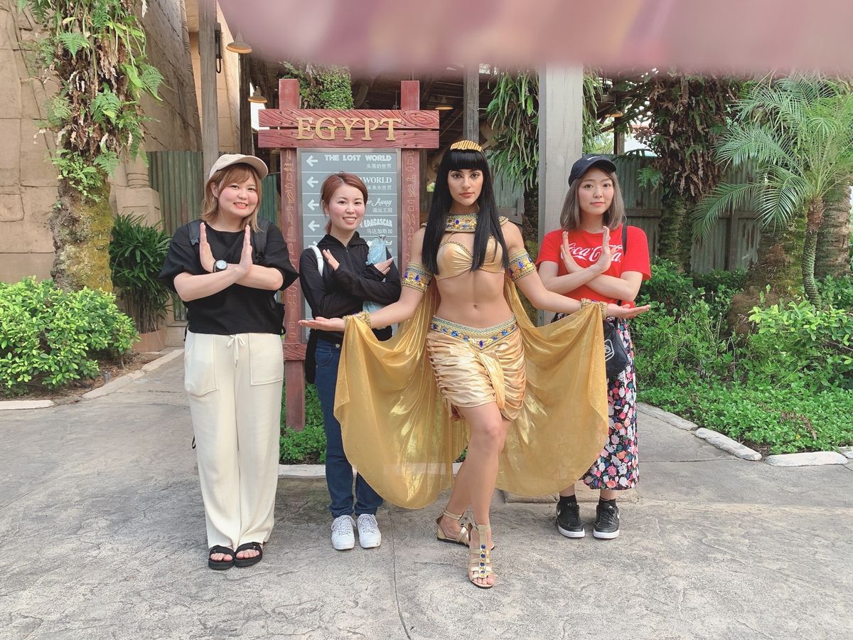 テーマパークはフォトスポット多くて❤️