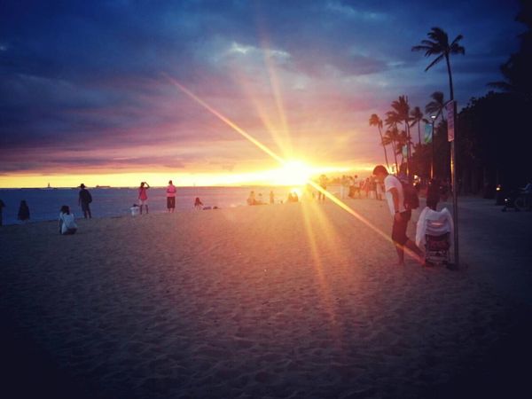 アメリカ(米国)「2007 Hawaii★リオ初家族4人で」の写真：家族4人で♡Hawaii
BEACHにP...