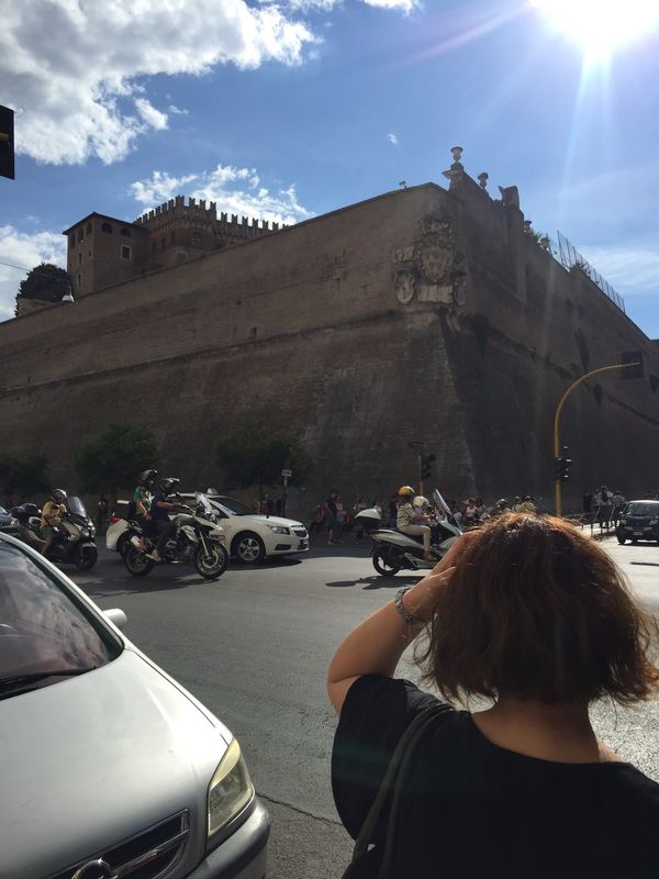 イタリア・イタリアローマ「イタリア旅行　友人と」の写真：ローマ　コルッセオなど