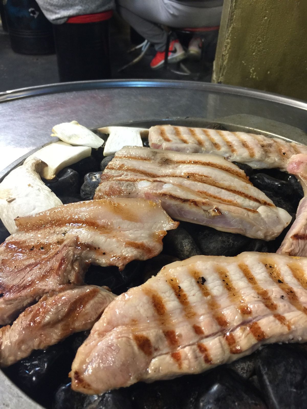 韓国料理　友人と。