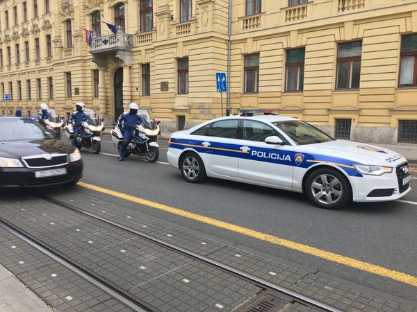 クロアチア・ザグレブ「新婚旅行」の写真