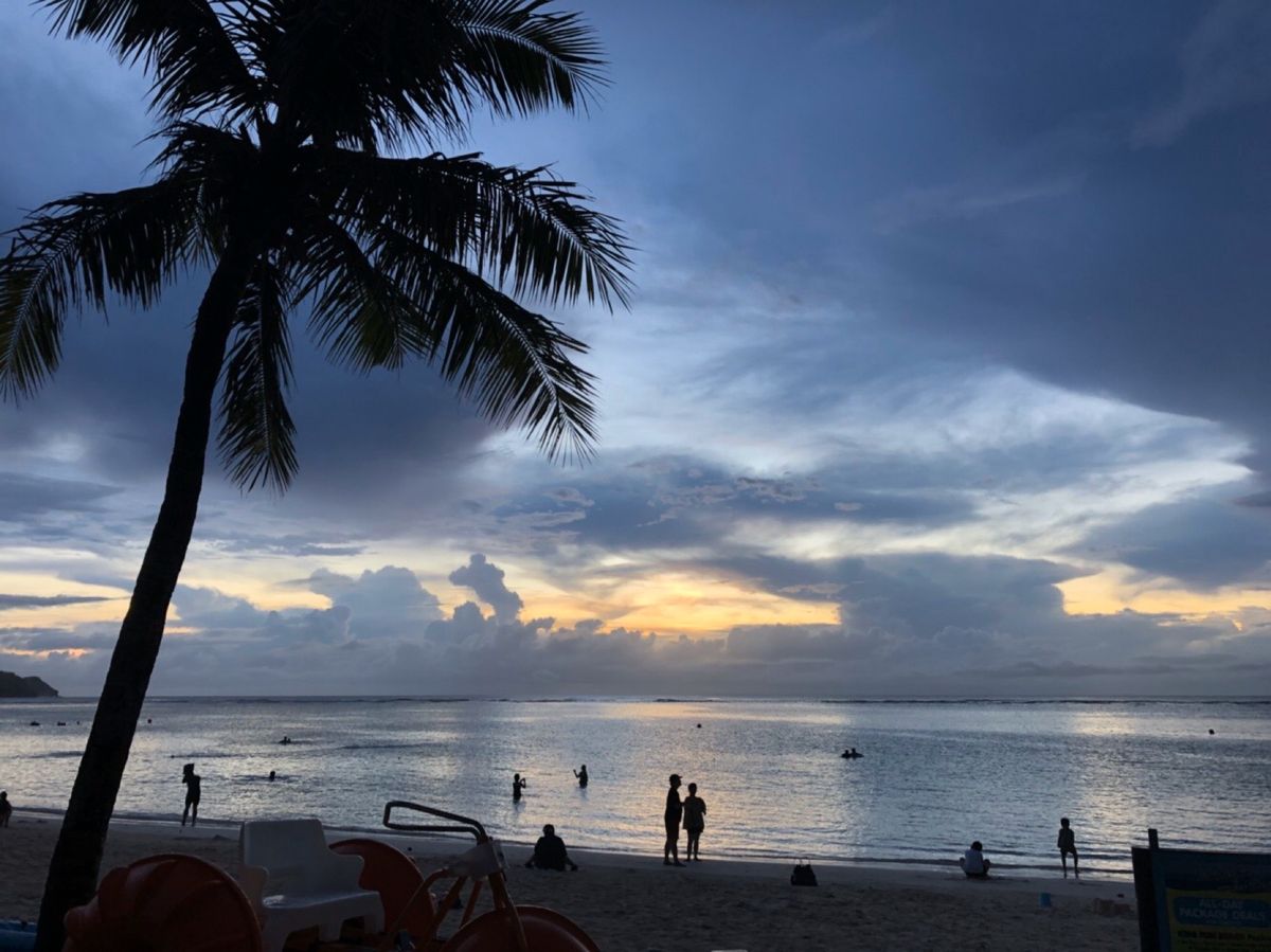 グアムでしか見れない風景があるんだな。