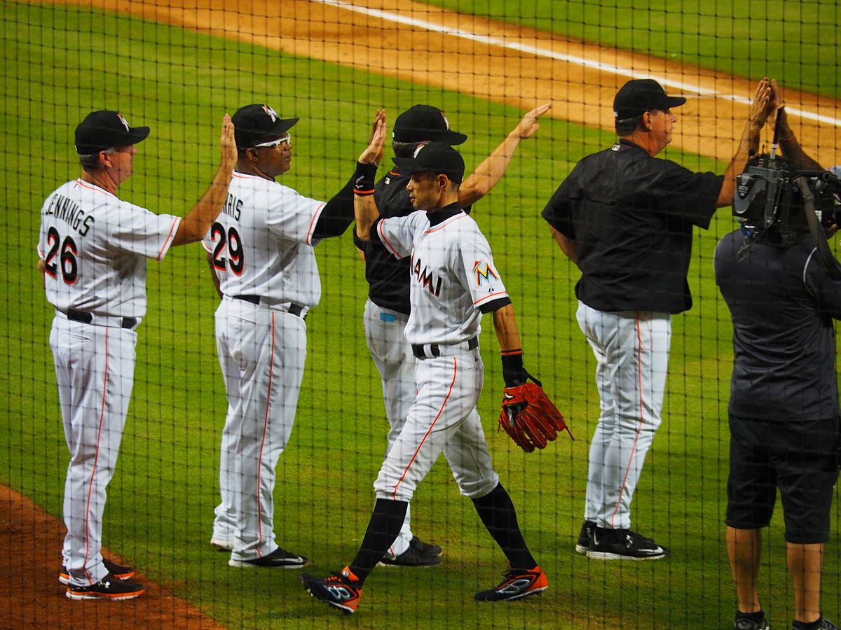マイアミ マーリンズパーク
2015年当時、マーリンズにはイチローが在籍、...