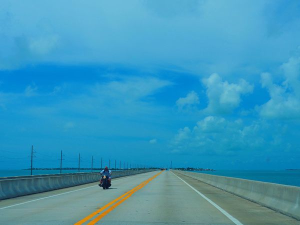 アメリカ(米国)・フロリダ「フロリダ アメリカ最南端を目指して」の写真：フロリダキーズ
マイアミからレンタカーで...