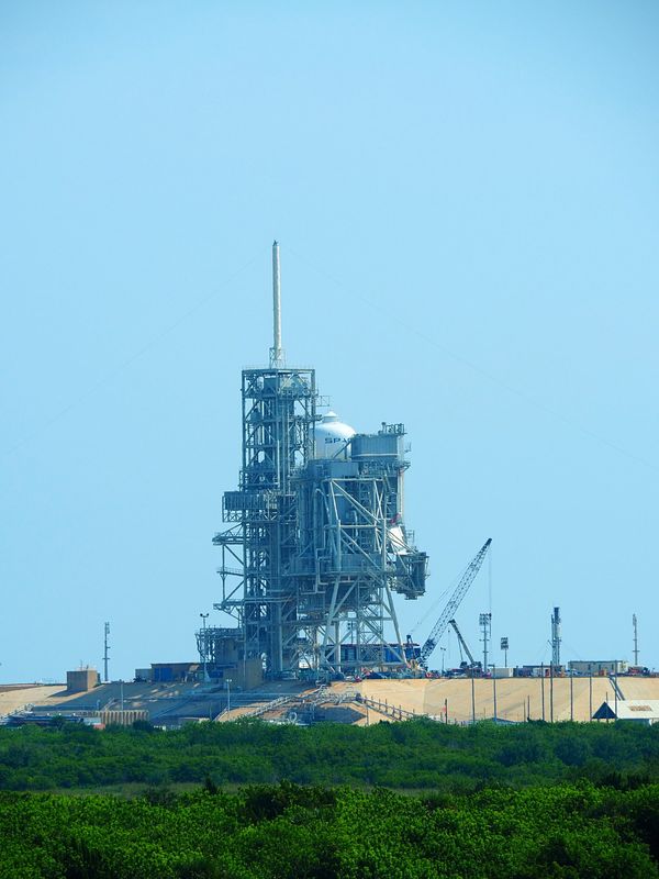 アメリカ(米国)・フロリダ「フロリダ アメリカ最南端を目指して」の写真：ケネディ宇宙センター
スペースシャトルの...