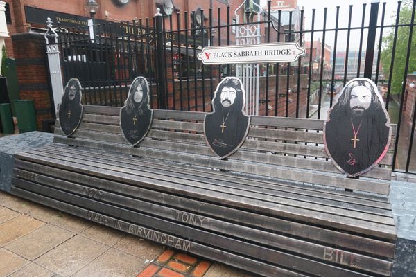 イギリス(英国)・バーミンガム「2019 England_burmingham」の写真：バーミンガム 美術館にてブラックサバス展鑑賞。