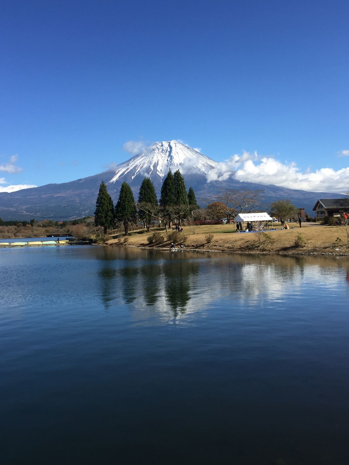 紅葉🍁と富士山🗻。鉄板‼️
富士宮市田貫湖。