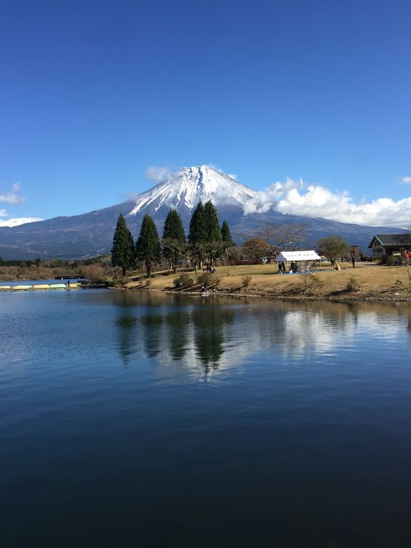 日本「「富士宮市　田貫湖」」の写真：紅葉🍁と富士山🗻。鉄板‼️
富士宮市田貫湖。