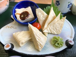 ゆば料理　ヘルシー‼️