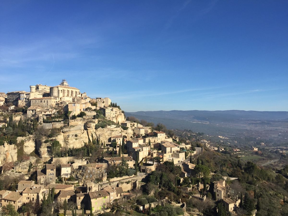 ✴︎カルカッソンヌのクリスマスマーケットはクラブの様
✴︎ゴルドのこの風景...