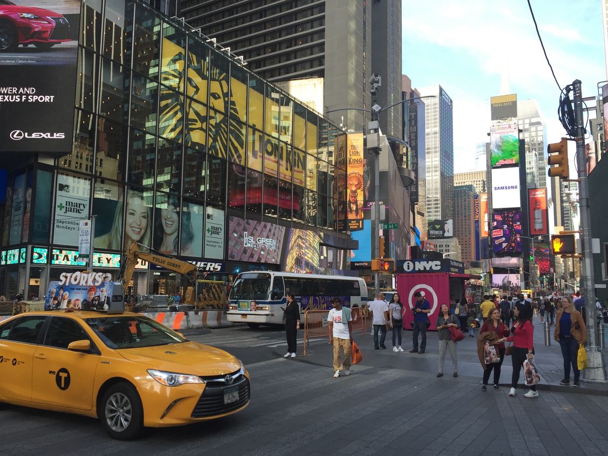 ✴︎NYの穴場観光は無料クルーズ
✴︎ベタだけどタイムズスクエアはテンショ...