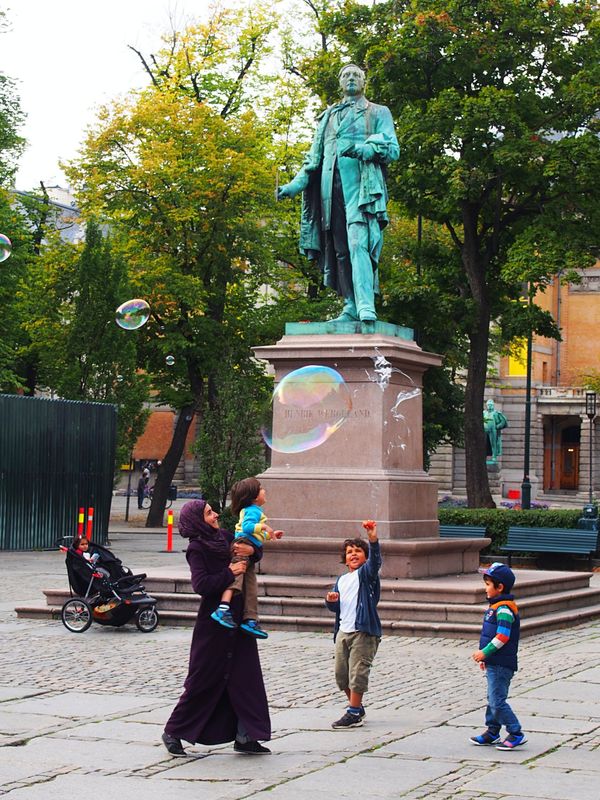 ノルウェー・オスロ「ノルウェー ラッキー出張で北フィヨルドのリゾートへ」の写真：オスロはヨーロッパの街の中でも落ち着いた...