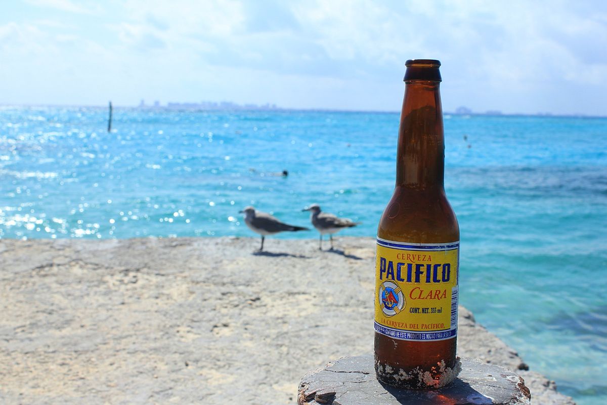 カンクンから日帰りで訪れたイスラムへーレス
カンクンの海も青くて美しいです...