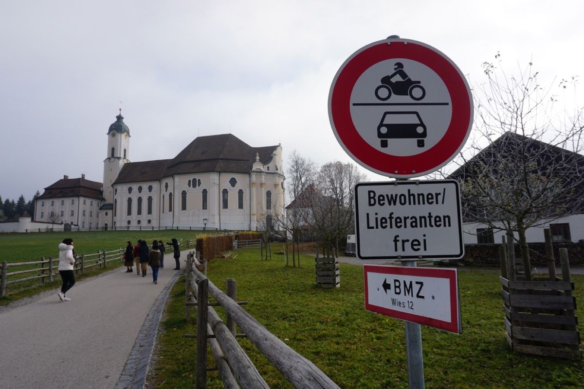 世界遺産ヴィース教会とキューエンホフ宮殿
もちろん定番のノイシュバンシュタ...