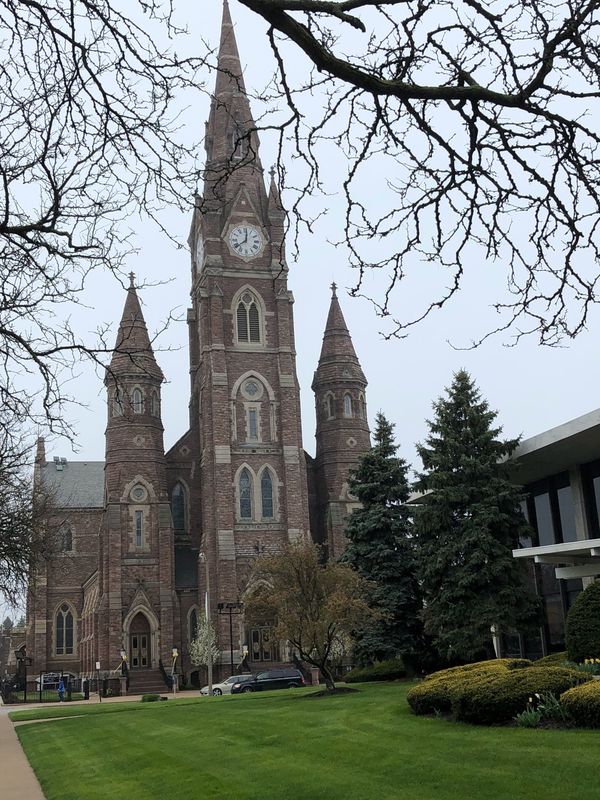 アメリカ(米国)「「アメリカ旅行　GANNON UNV.⑥」」の写真：プレ卒業式