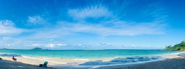 アメリカ(米国)・ハワイ「初めてのハワイ　オアフ島」の写真：カイルアビーチ