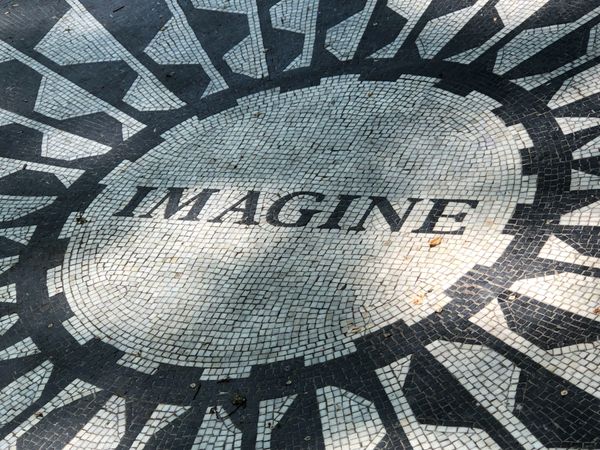 アメリカ(米国)「「弾丸世界一周⑨ニューヨーク」」の写真：ジョンレノン