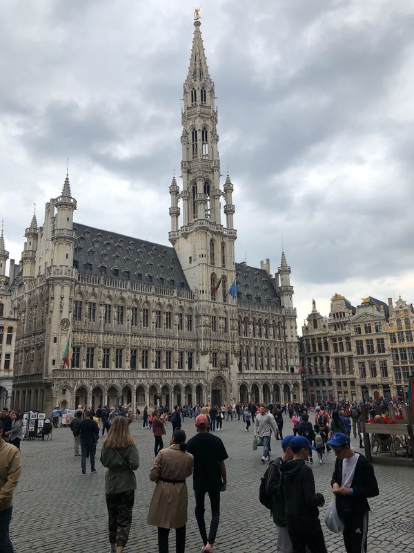 ベルギー「「弾丸世界一周 13 ベルギー」」の写真：美しい広場