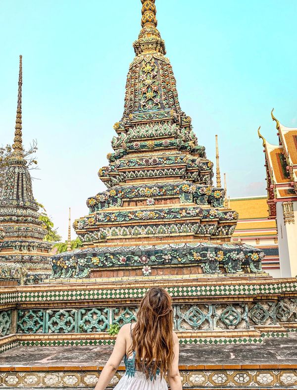 タイ・バンコク「バンコク旅行」の写真：ワットポー　