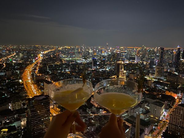 タイ・バンコク「バンコク旅行」の写真：ルーフトップバー