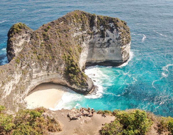 インドネシア・バリ島「バリ島旅行」の写真：ペニダ島にて。有名なクリンキンビーチ。ガ...