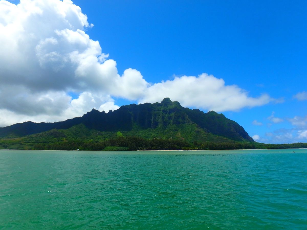 初めてクアロアランチにきました。ジェラシックパークのロケ地。バギー乗りまし...