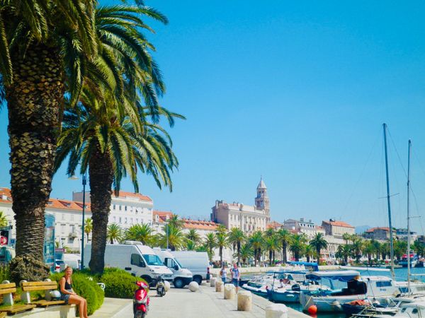 クロアチア「クロアチア（スプリット）」の写真：ここも歌声の溢れる街でした✨
クロアチア...