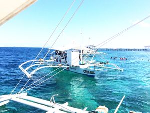 シュノーケル。もう本当に海がびっくりするほど綺麗で。