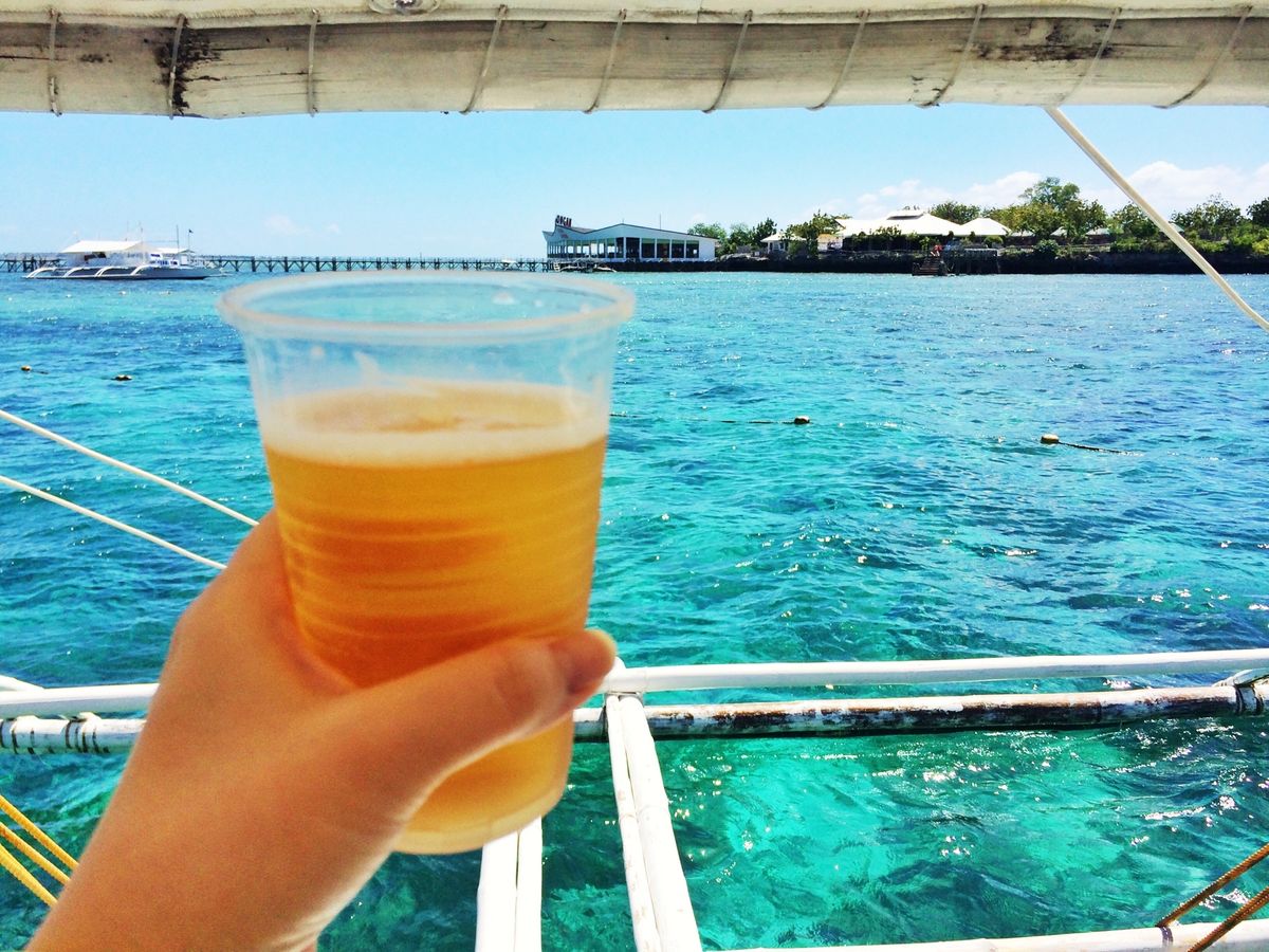 シュノーケル。もう本当に海がびっくりするほど綺麗で。