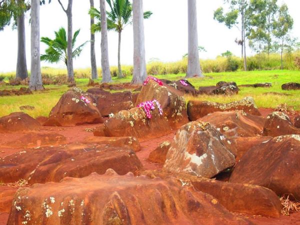 アメリカ(米国)・オアフ島「ハワイ2014」の写真：クカニロコバースストーン　なんか神秘的な...