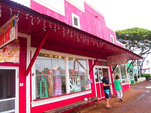 アメリカ(米国)・オアフ島「ハワイ2014」の写真：ハレイワタウンでお買い物。マツモトシェイ...