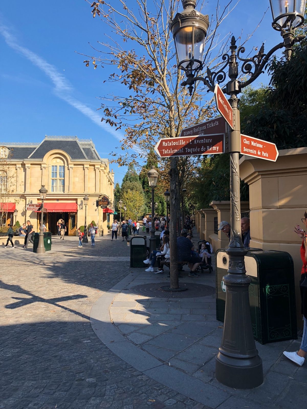 4日目
RERを乗り継いでDisneyland Parisへ！
チケットは...
