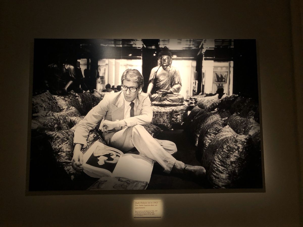 5日目
イヴ・サンローラン美術館へ。
生前イヴがアトリエとして使っていた部...