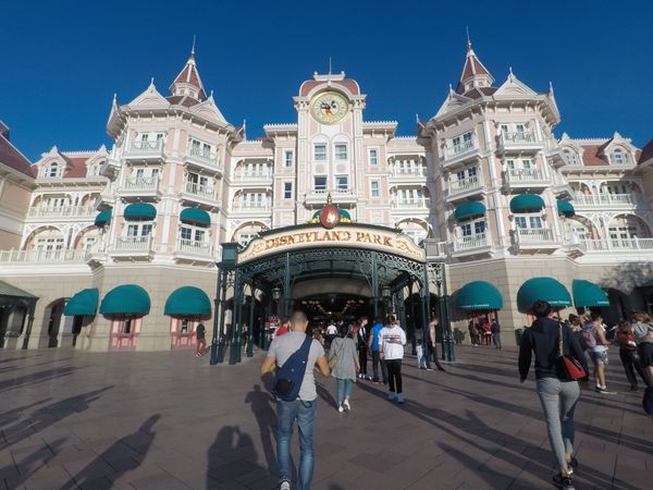 フランス・ロンドン「急遽決まった旅行」の写真：4日目
RERを乗り継いでDisneyl...