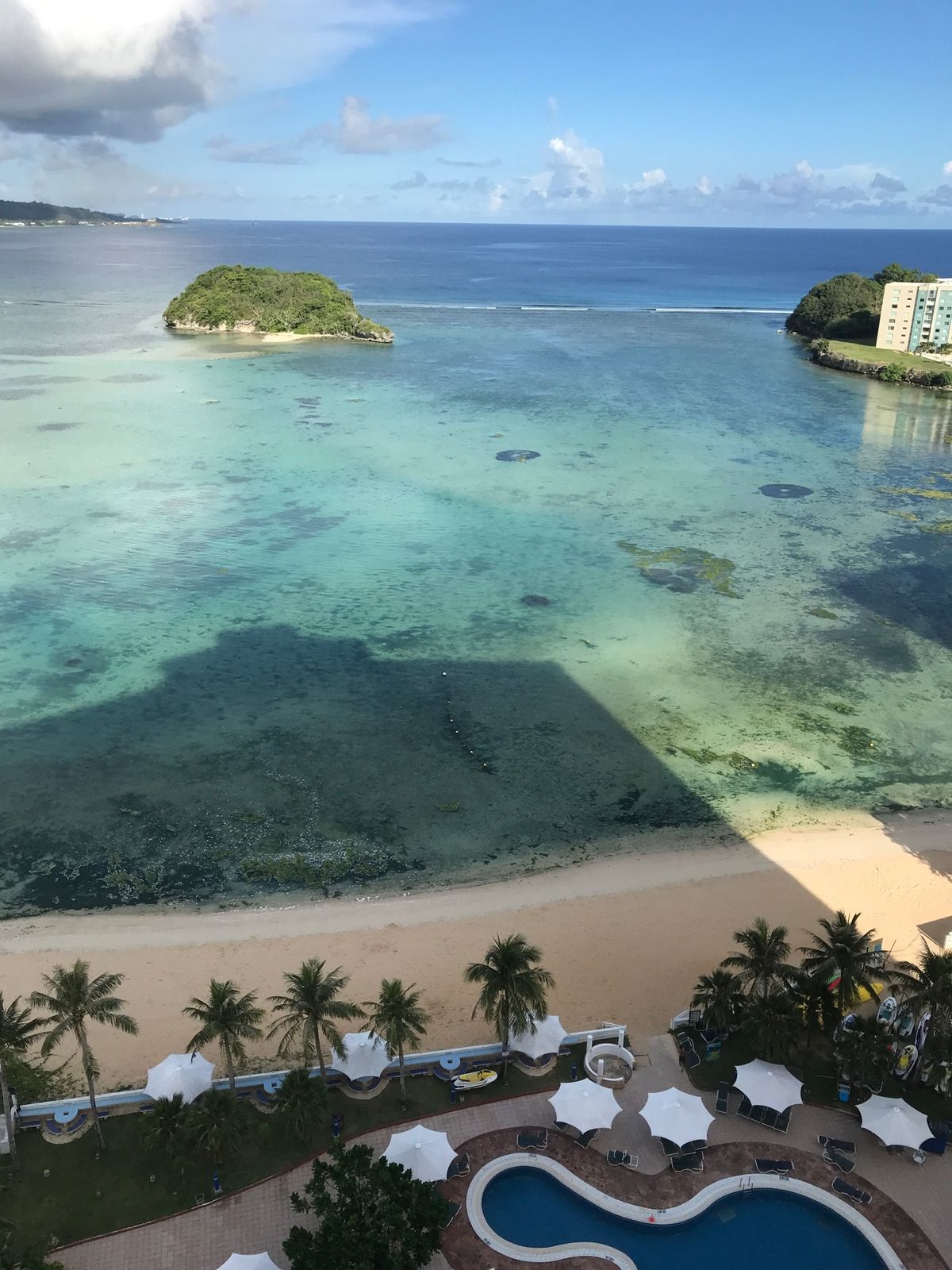 オンワード ビーチリゾートからの景色